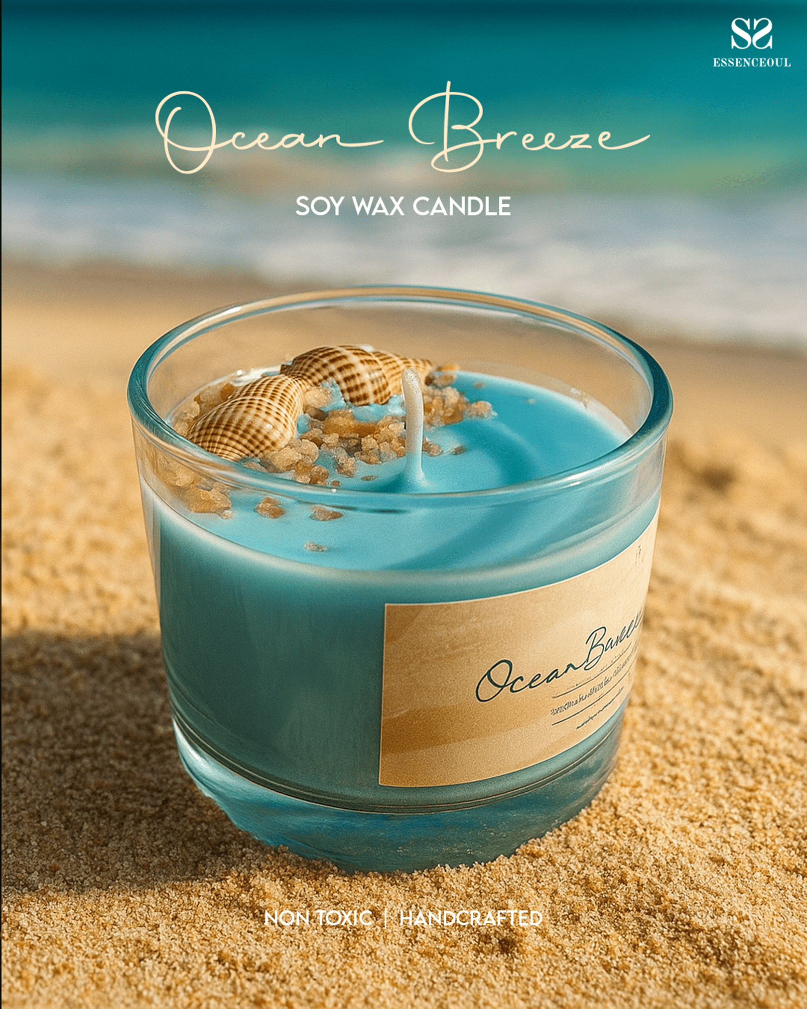 Beach Vibes Candle - Essenceoul