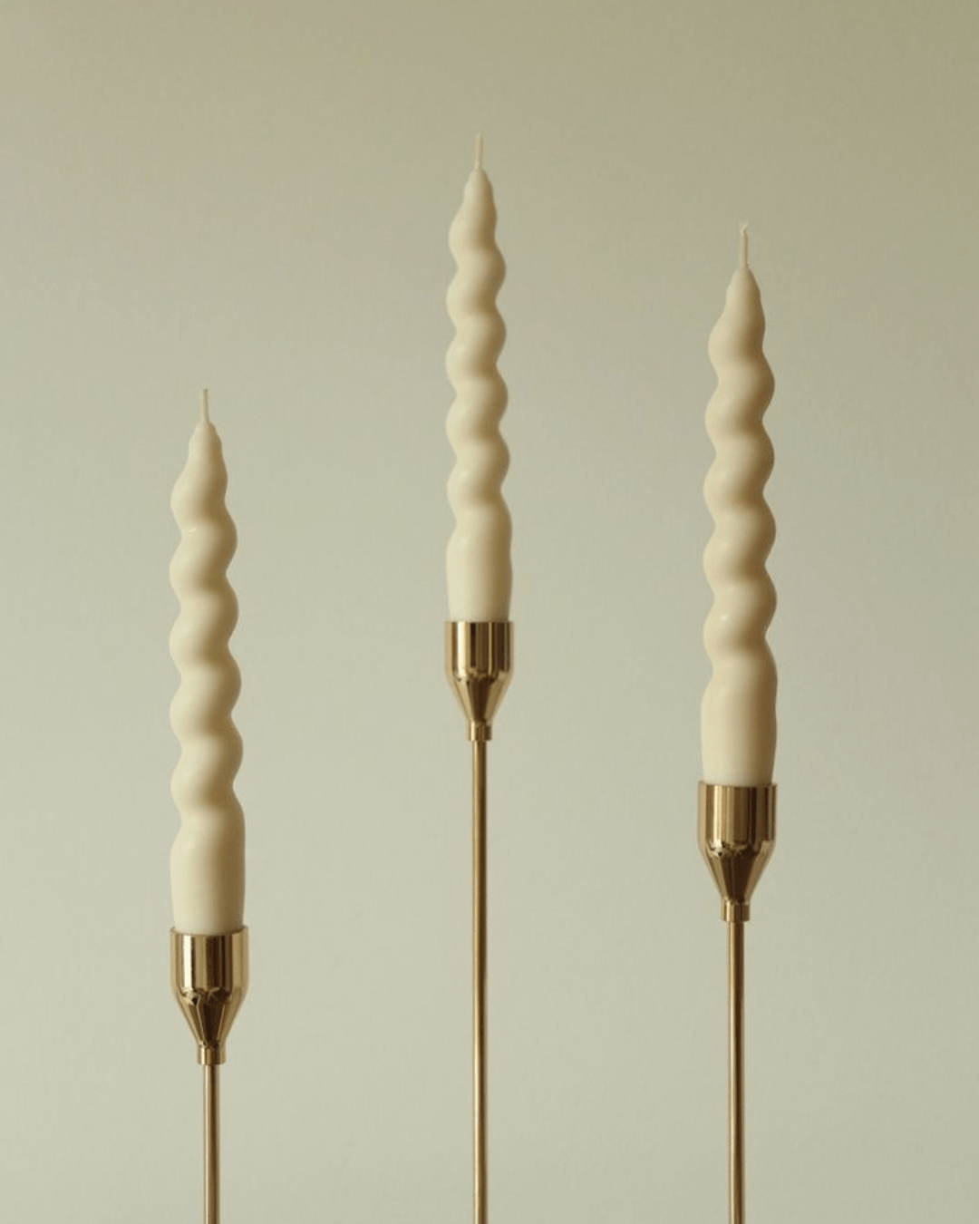 Twisted Taper Candle Set (Pack of 4) - Essenceoul