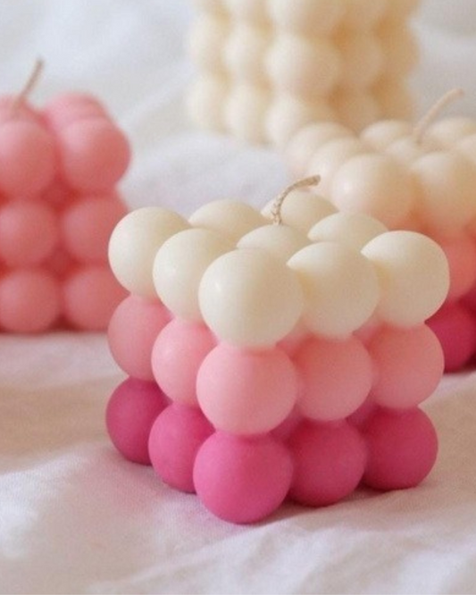 Bubble Bliss Candles – Vanilla Scented