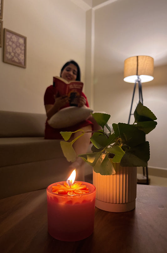 Coloured Jar Candle 200 ml