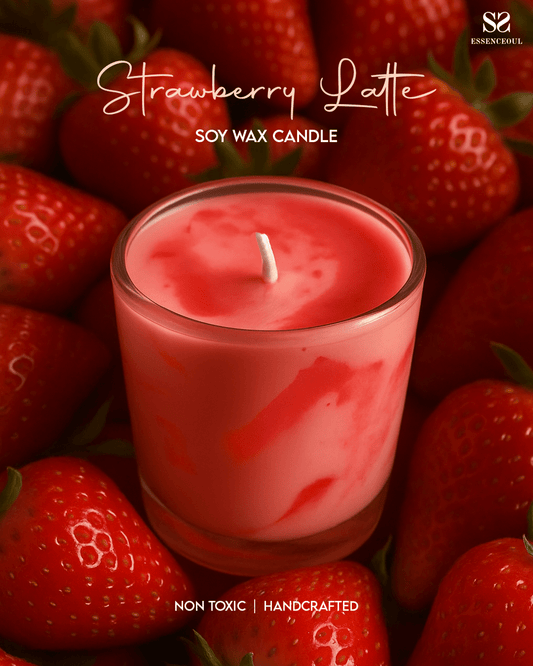 Strawberry Latte Candles - Essenceoul