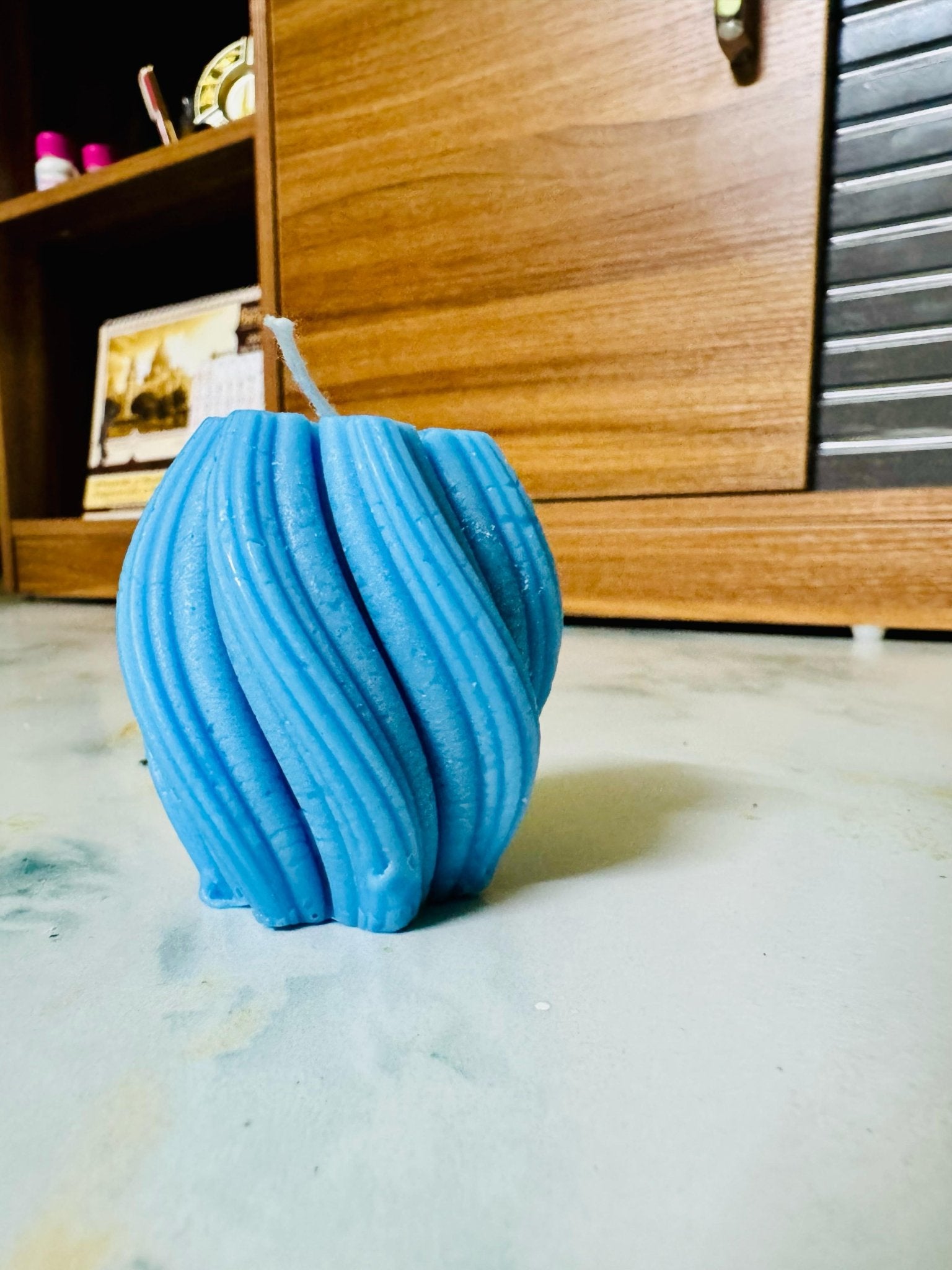Swirl Elegance Candle (Set of 2) - Essenceoul
